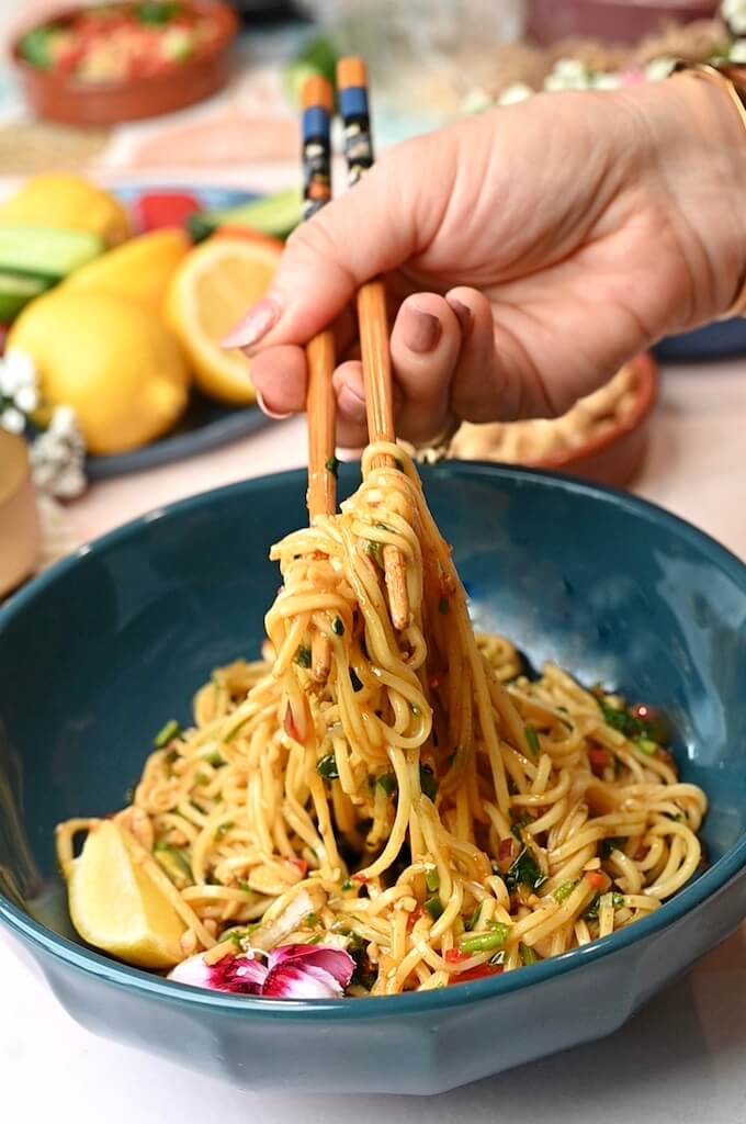 Cilantro Chili Lime Noodles New