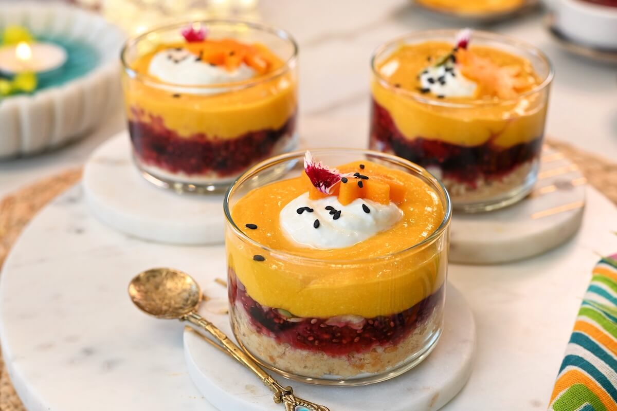 Mango Berry Parfait