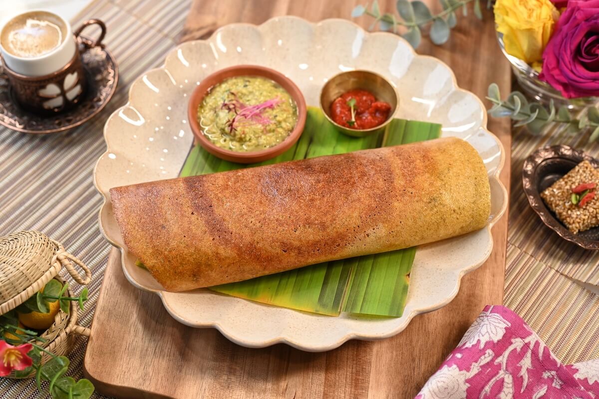Protein Rich Quinoa Lentil Dosa